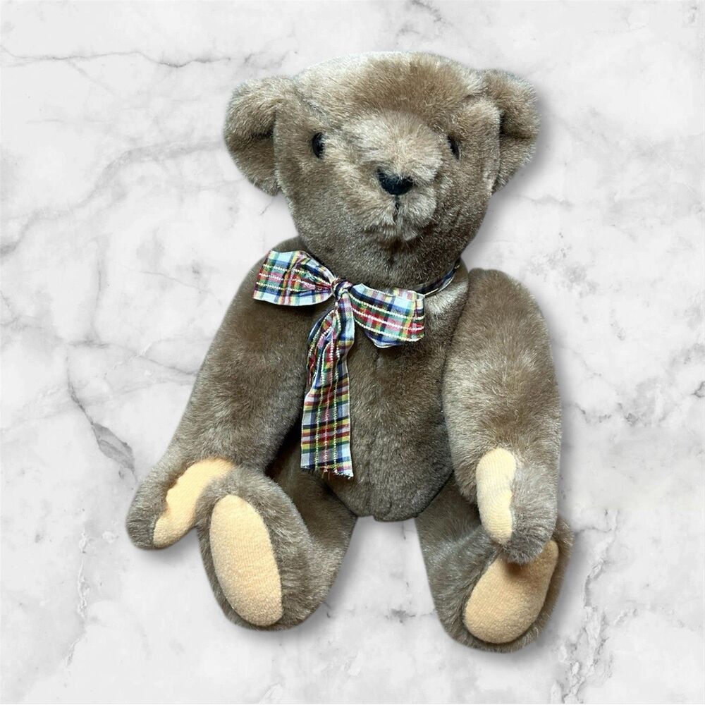 Vintage‎ 1983 Charmco Charm Co Brown Teddy Bear Stuffed Animal